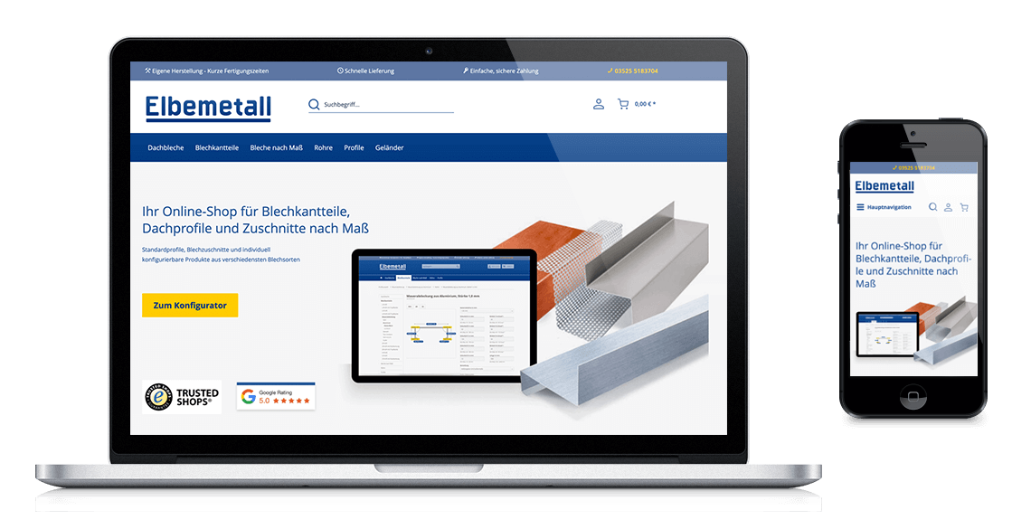 ELBEMETALL | Stahl & Blech online kaufen